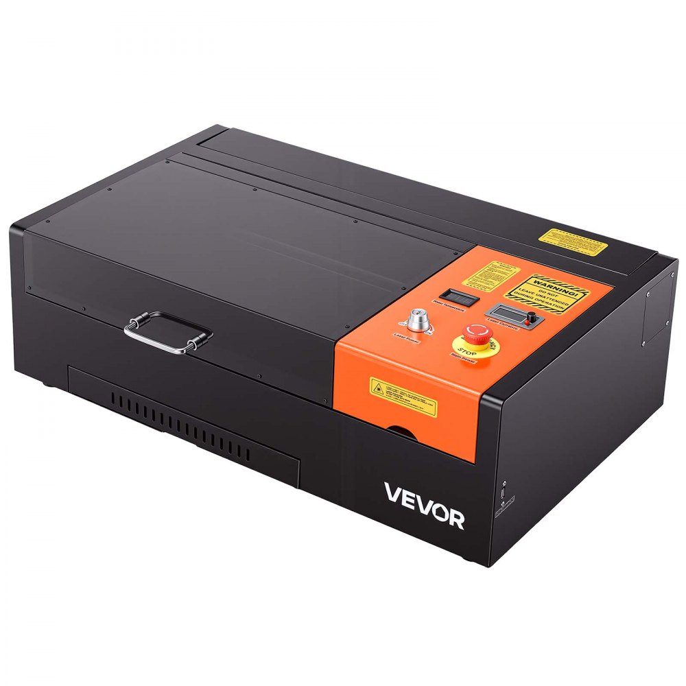 CO2 Laser Engraver 45W 300x200mm Tabletop CO2 Laser Engraving Machine with Rotary Axis Air Support Compatible with LightBurn, CorelDRAW and GRBL for Wood, Acrylic and Glass