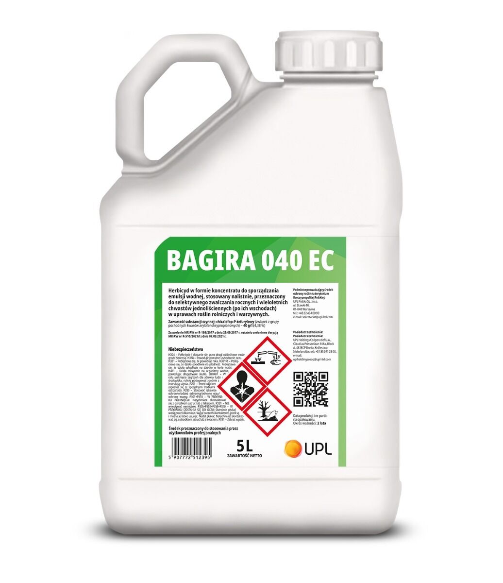 Bagira (Chizalofop-P-tefuryl) – Herbizid für landwirtschaftliche und Gemüsepflanzen