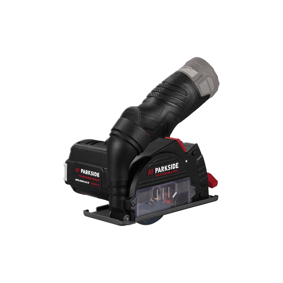 PARKSIDE PERFORMANCE® 12 V Akku-Winkelschleifer »PPWSA 12 A1«, ohne Akku und Ladegerät