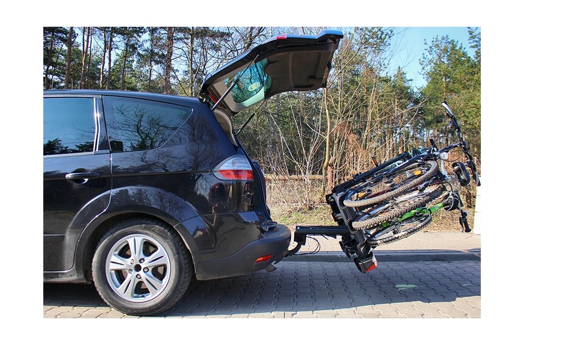 THULE Coach 276 bicycle carrier AHK coupling carrier for 3 bicycles VOLVO packaging