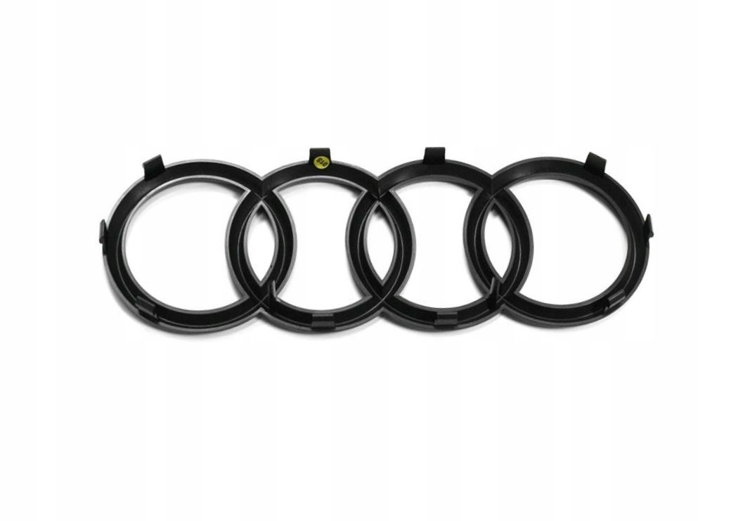 Original Audi Q7 emblem front logo grill black 4M0071801 4M0853605