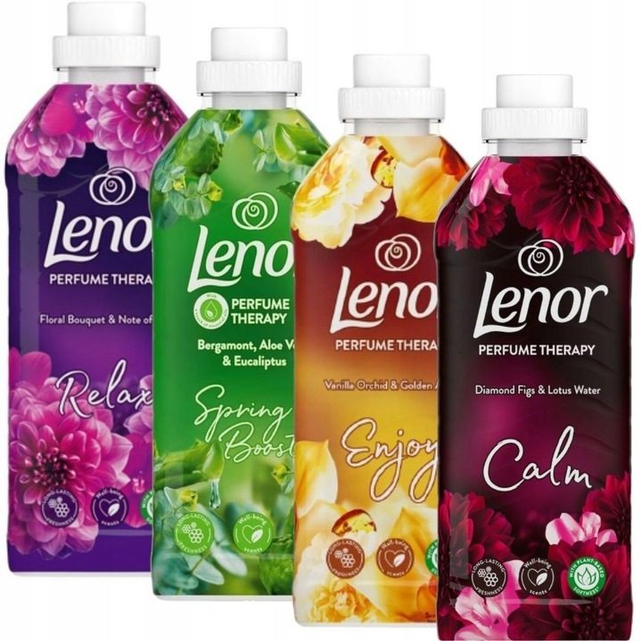Lenor PARFUME THERAPY 4X 700 ml Weichspüler-Set
