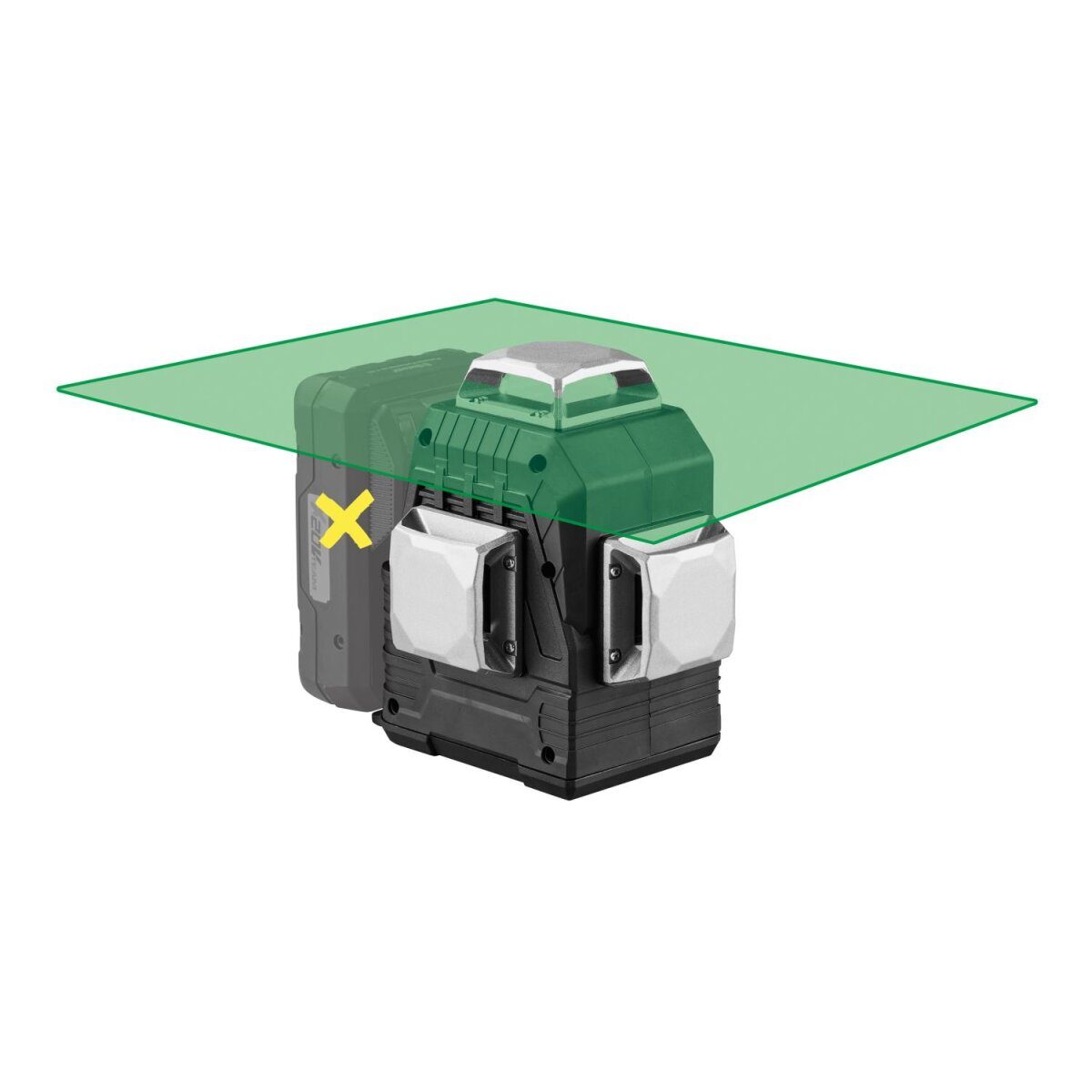 PARKSIDE PERFORMANCE® 20 V accu kruislijnlaser PKLLP 3360 A1, goed zonder accu en lader