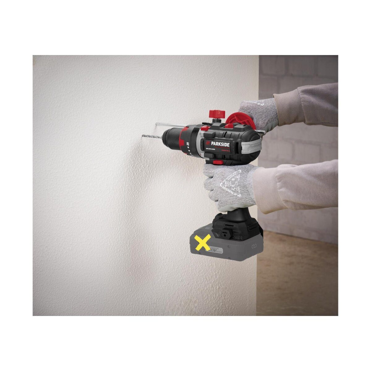 PARKSIDE PERFORMANCE® 20V Cordless Impact Drill, PSBSAP, 20V