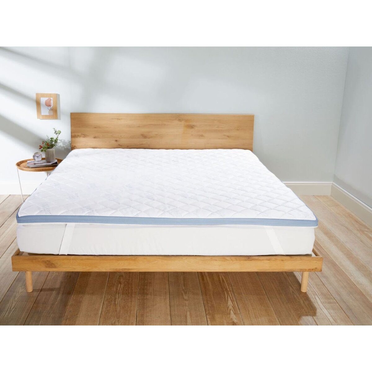 MERADISO® omkeerbare topper “Cooler”, 180 x 200 cm