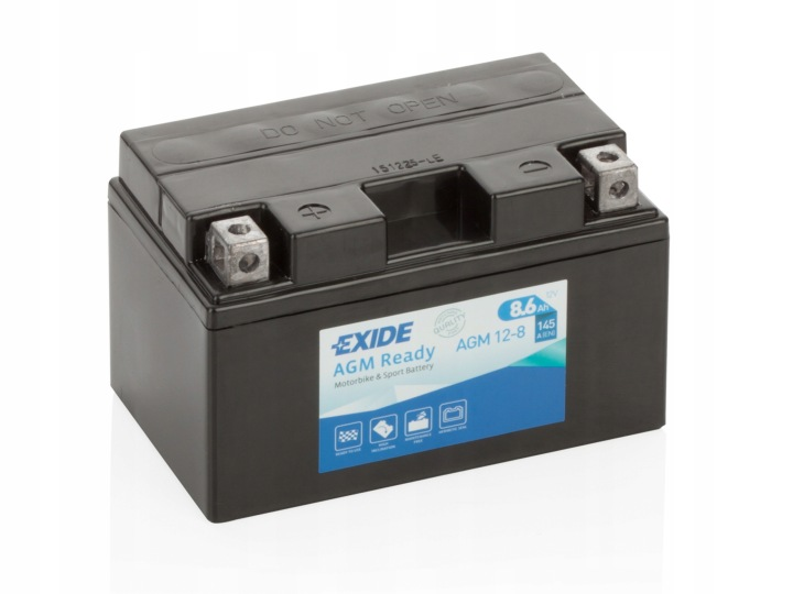 EXIDE AGM12-8 8,6AH 145A 12V L+ – Nr kat. HT-47087