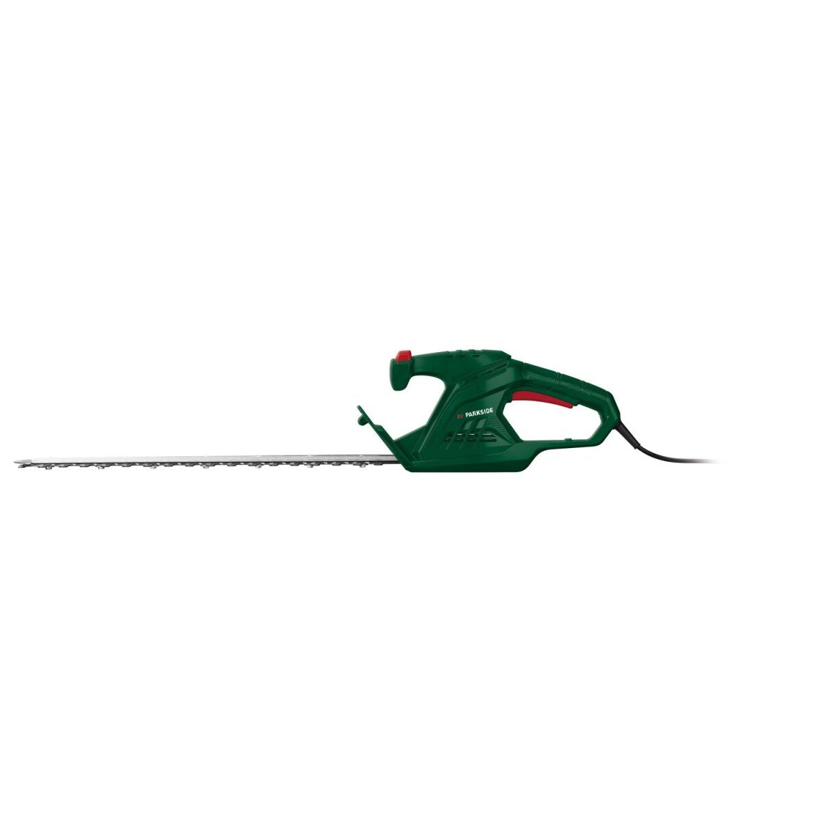 PARKSIDE® electric hedge trimmer “PHS 450 A1”, including sturdy blade protection case