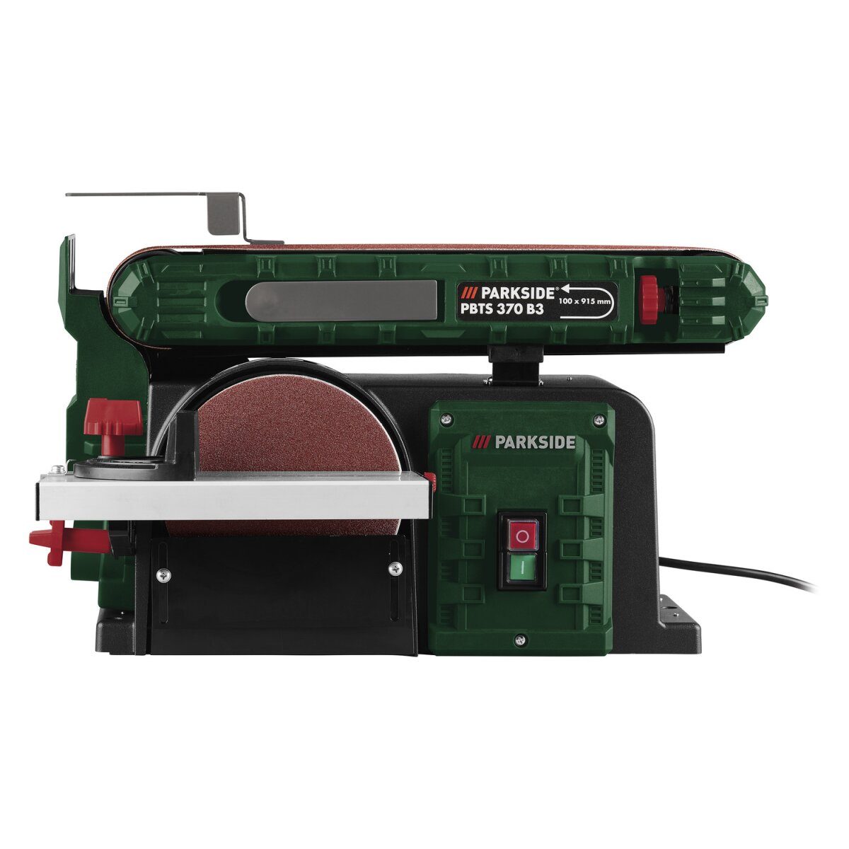 PARKSIDE® Band- und Tellerschleifer PBTS 370 B3