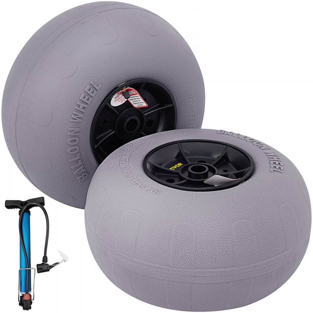 13" ballonwielen banden, TPU strandwielen vervangende ballonzandbanden 55kg laadvermogen 2-3 PSI lage druk voor kajakkar kanowagen strandwagen tuinwagen viskar - verpakking van 2 13" ballonwielen banden, TPU strandwielen vervangende ballonzandbanden 55kg laadvermogen 2-3 PSI lage druk voor kajakkar kanowagen strandwagen tuinwagen viskar - verpakking van 2