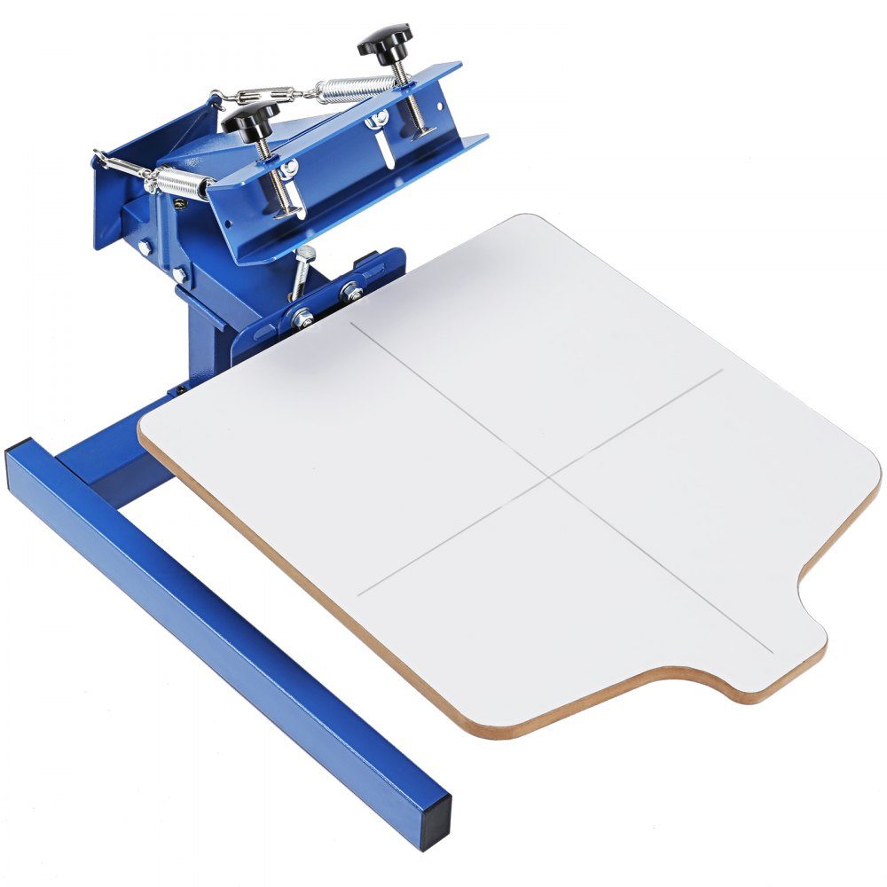 Screen Printing Press T-Shirt Screen Printing Machine 1 Color + 1 Station, T-Shirt Press, Heat Press for DIY, Printer for Textile Printing, Clothing, Pillowcases, Luggage, etc