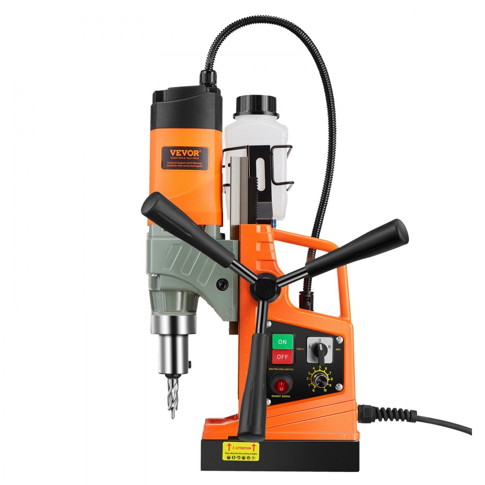 Perceuse magnétique moteur 1450 W, diamètre de foret de 2 pouces, perceuse magnétique électrique portable de 2878 lbf, avec 6 forets à noyau, perceuse de surface métallique, zone de bricolage Perceuse magnétique moteur 1450 W, diamètre de foret de 2 pouces, perceuse magnétique électrique portable de 2878 lbf, avec 6 forets à noyau, perceuse de surface métallique, zone de bricolage