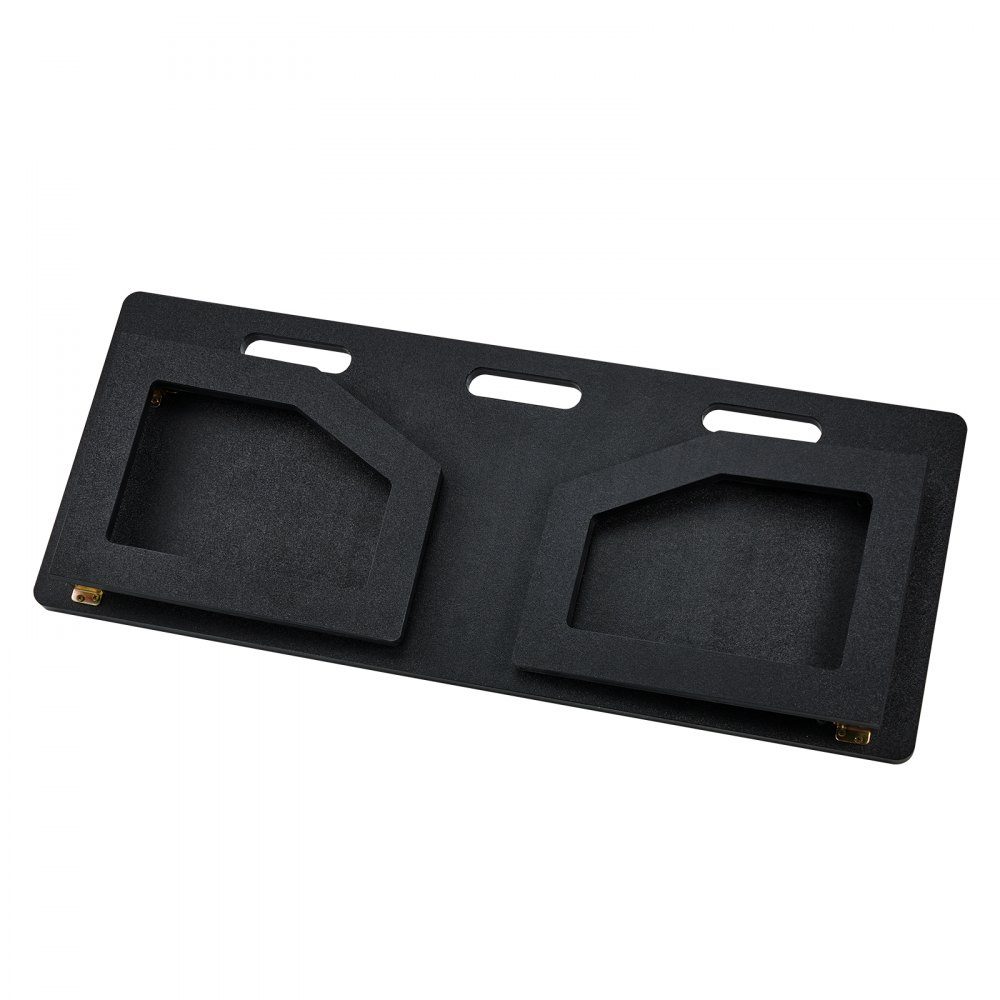 Voetbal Rebound Board Draagbaar Bounce Board 100x40cm HDPE Rebounder Muur Rebound Apparatuur Kinderen & Tieners Trainingsbord Rebounder Kicker voor Voetbaltraining Zwart