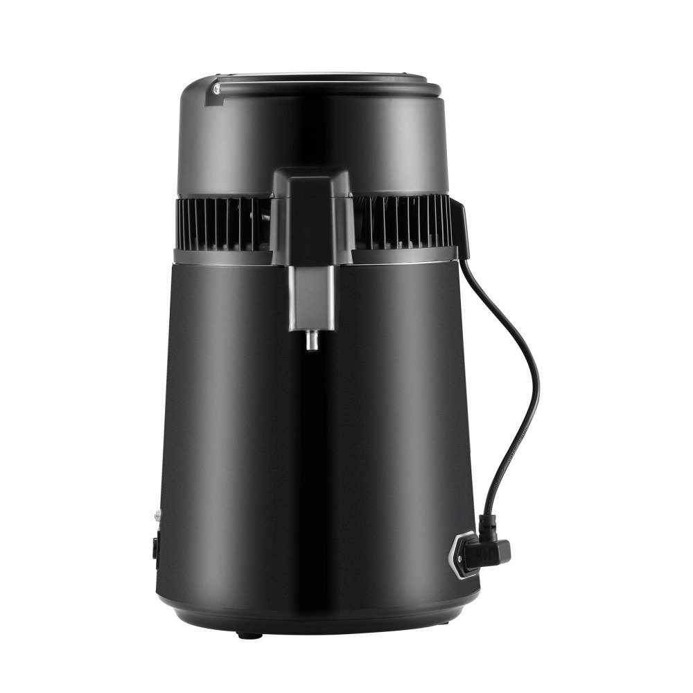 Waterdestilleerder Distilleerder RVS Waterdestilleerder 4L Zwart