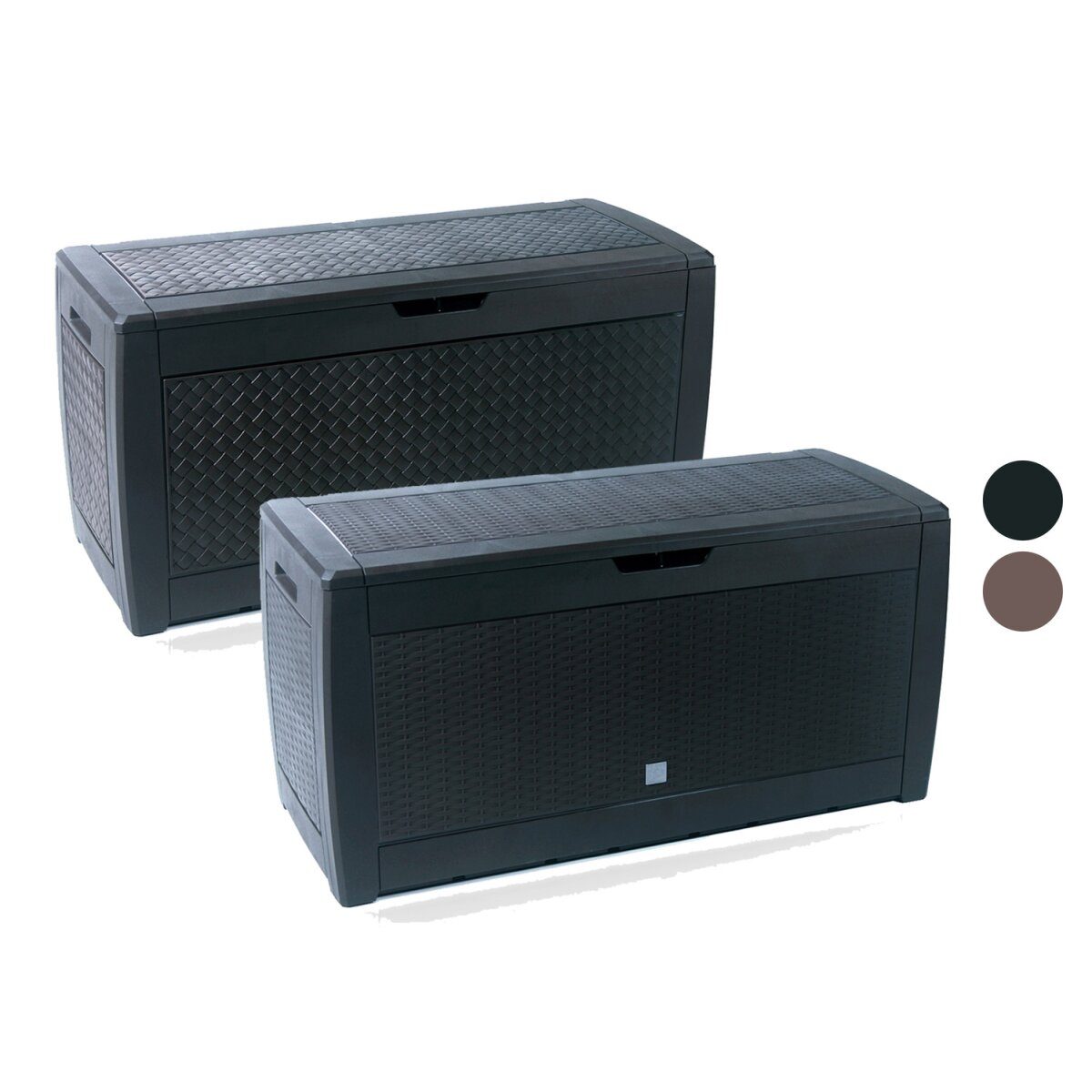 Prosperplast Auflagenbox Rato, 119 x 48 x 60 cm, aus Kunststoff