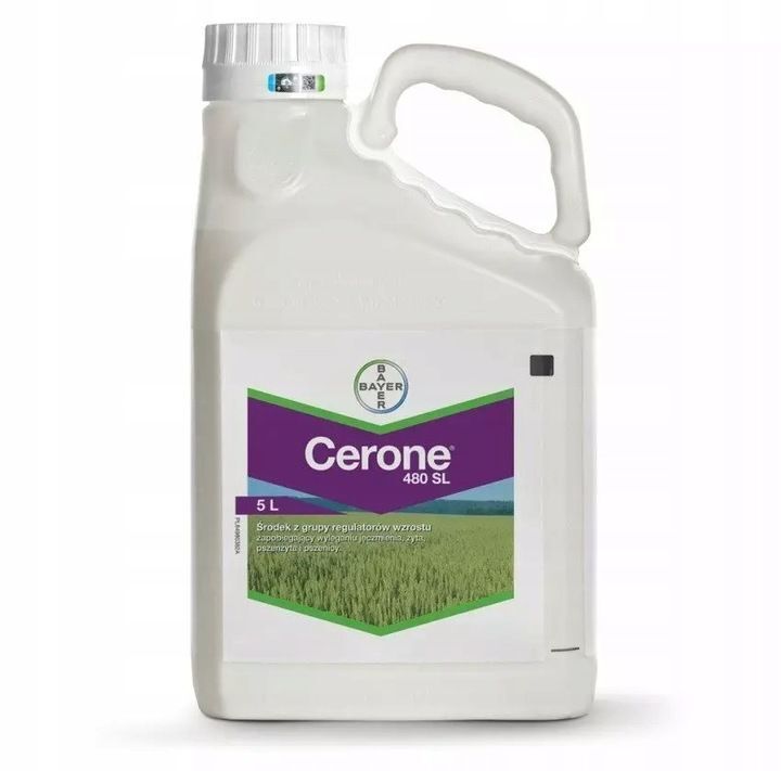 Cerone 480SL 5l BAYER Ethefon regulator wzrostu środek przeciw osadom Cerone 480SL 5l BAYER Ethefon regulator wzrostu środek przeciw osadom