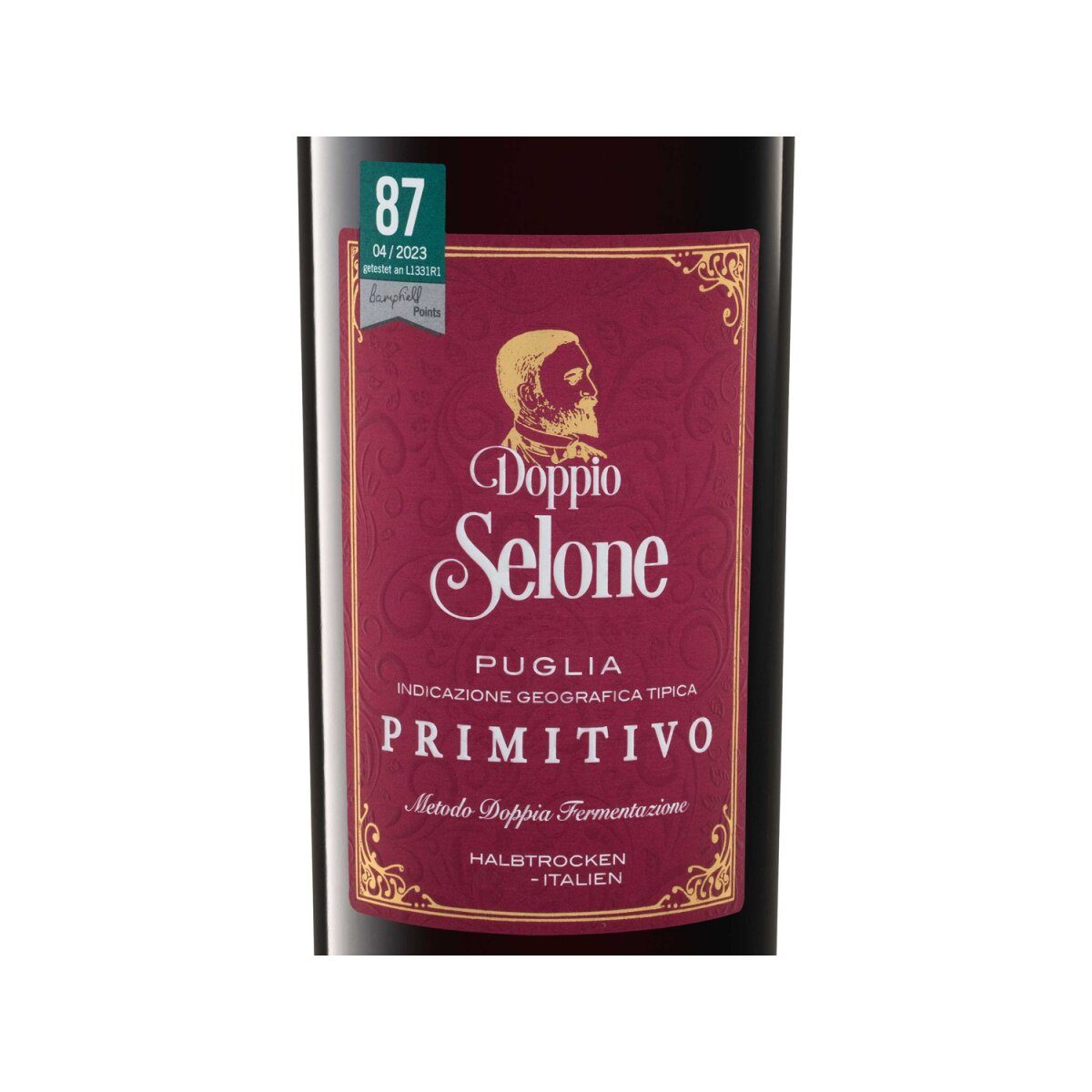 Doppio Selone Primitivo Puglia IGT vin rouge demi-sec 2022