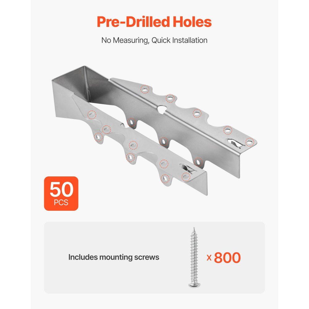 50 pieces. Beam shoe, wooden connector, internal dimensions 40x38x199 mm, beam connector, beam support with rust protection coating, post support connection clamps for floor coverings and ceiling ties