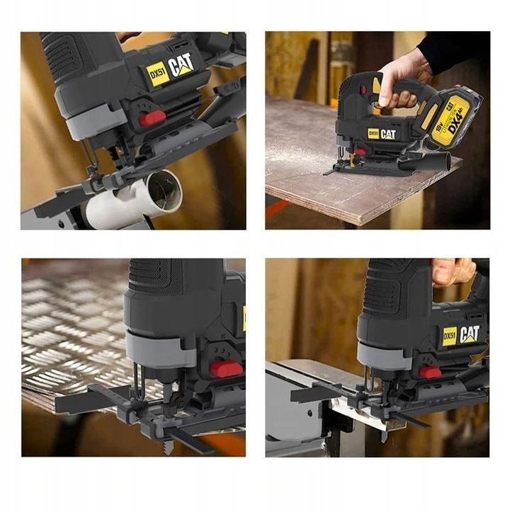 Brushless cordless jigsaw pendulum jigsaw CAT DX51B