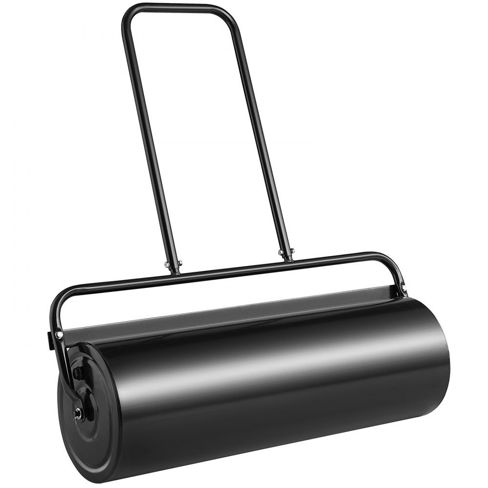 Lawn Roller 990 x 300 x 1120mm Iron Hand Roller and Q235 Garden Roller 61L Field Roller with Water Inlet Lawn Roller with U-Shaped Handle Ideal for Gardens, Farms, Large Green Areas, Parks