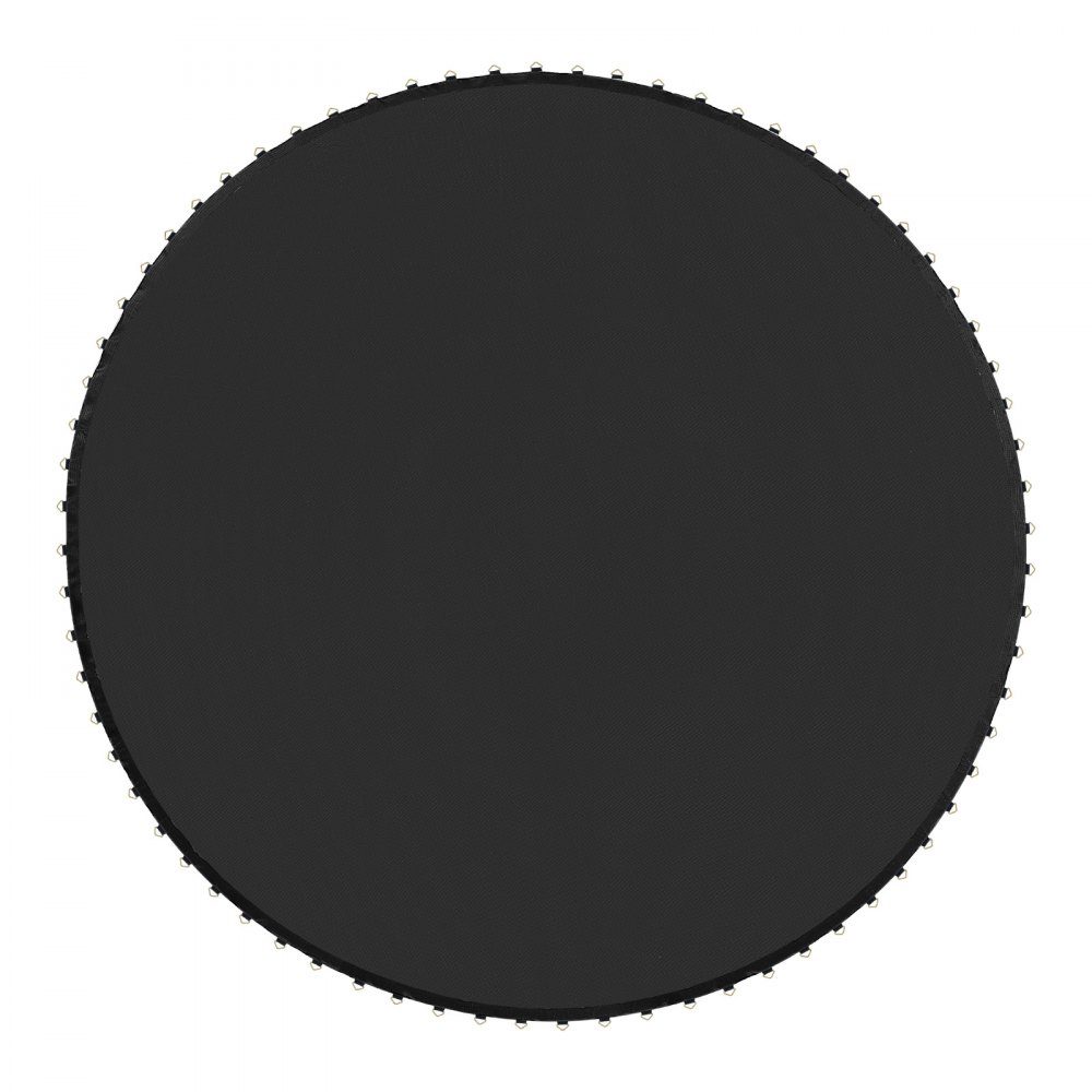 Ersatz-Trampolinmatte, Sprungmatte, passend für 180-Zoll-Rahmen, universelle Sprungmatte, verstärkte, UV-beständige Matte mit Federwerkzeug und langlebigen V-Ringen, passend für 16,5 cm Federlänge