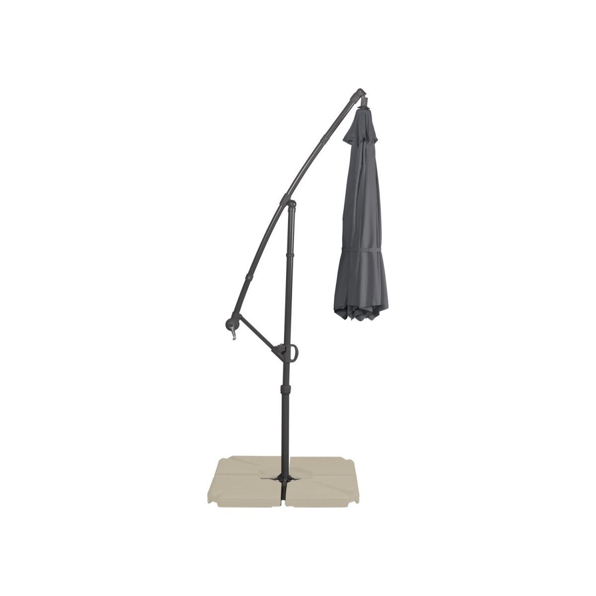 Parasol wiszący LIVARNO, Ø300 cm, antracyt