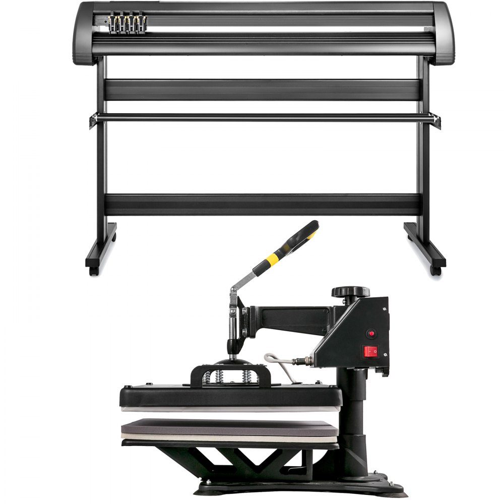 38x38cm hittepersmachine, 5-in-1 hittepersmachine, hittepersmachine en 1350 mm vinylsnijplotter Snijplotter Desktopmachine