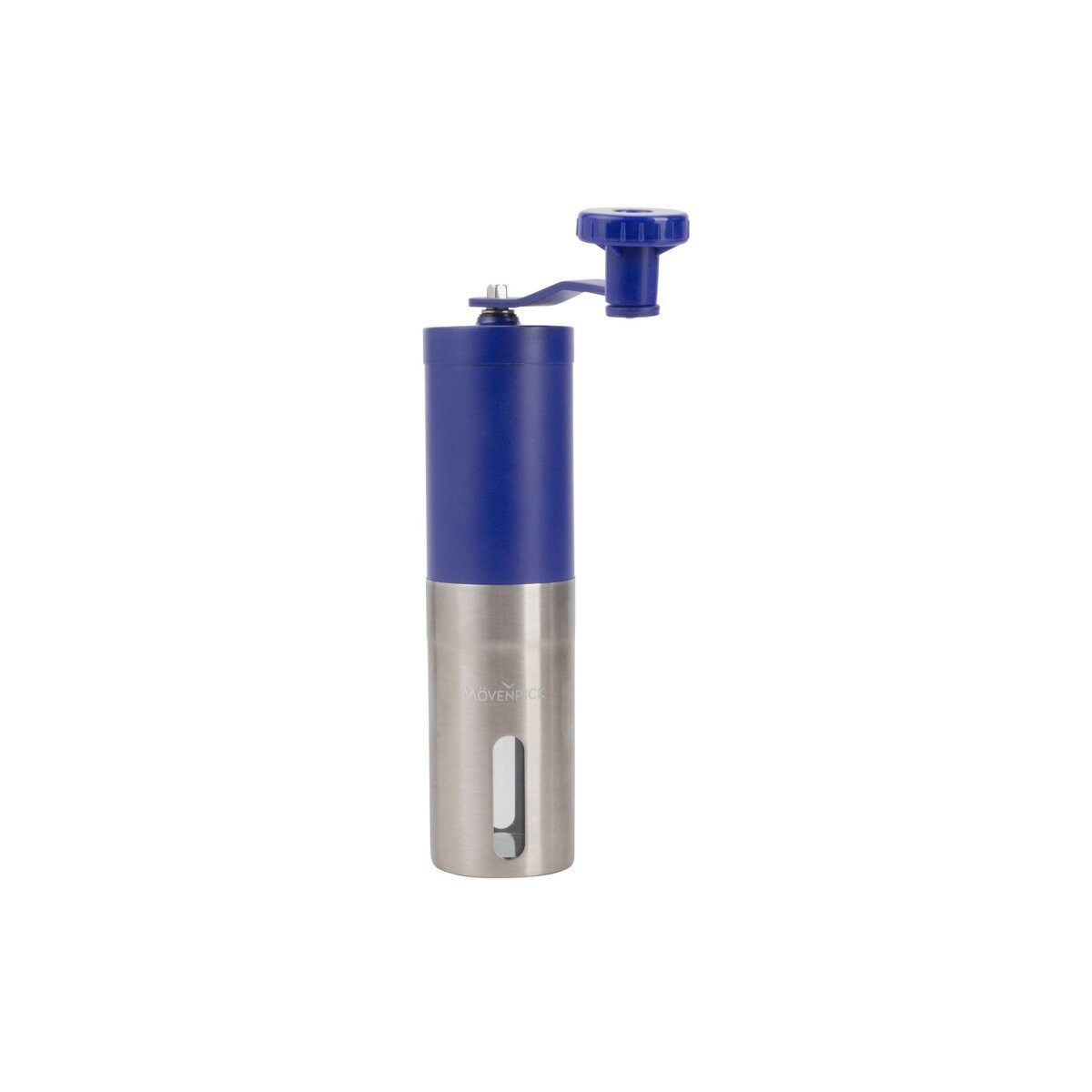 Mövenpick coffee grinder, made of stainless steel (blue/stainless steel) – Part No. HT-19524