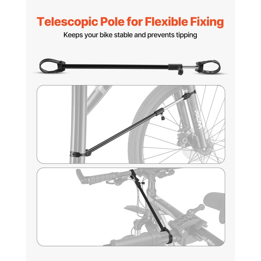 Bicycle Repair Stand Bicycle Repair Stand (38.56kg Load Capacity) with 1035-1630mm Adjustable Height & Magnetic Tool Tray, Folding Maintenance Stand for Mountain Bikes, Road Bikes