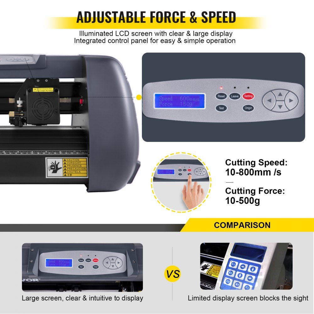375 mm vinyl snijplotter Papierinvoer Filmplotter Printer Vinyl snijkit Ondersteuning DM/PL HP/GL Taalomslagfilm voor schilderen en etsen Snijden Scrapbookpapier PU Vinyl
