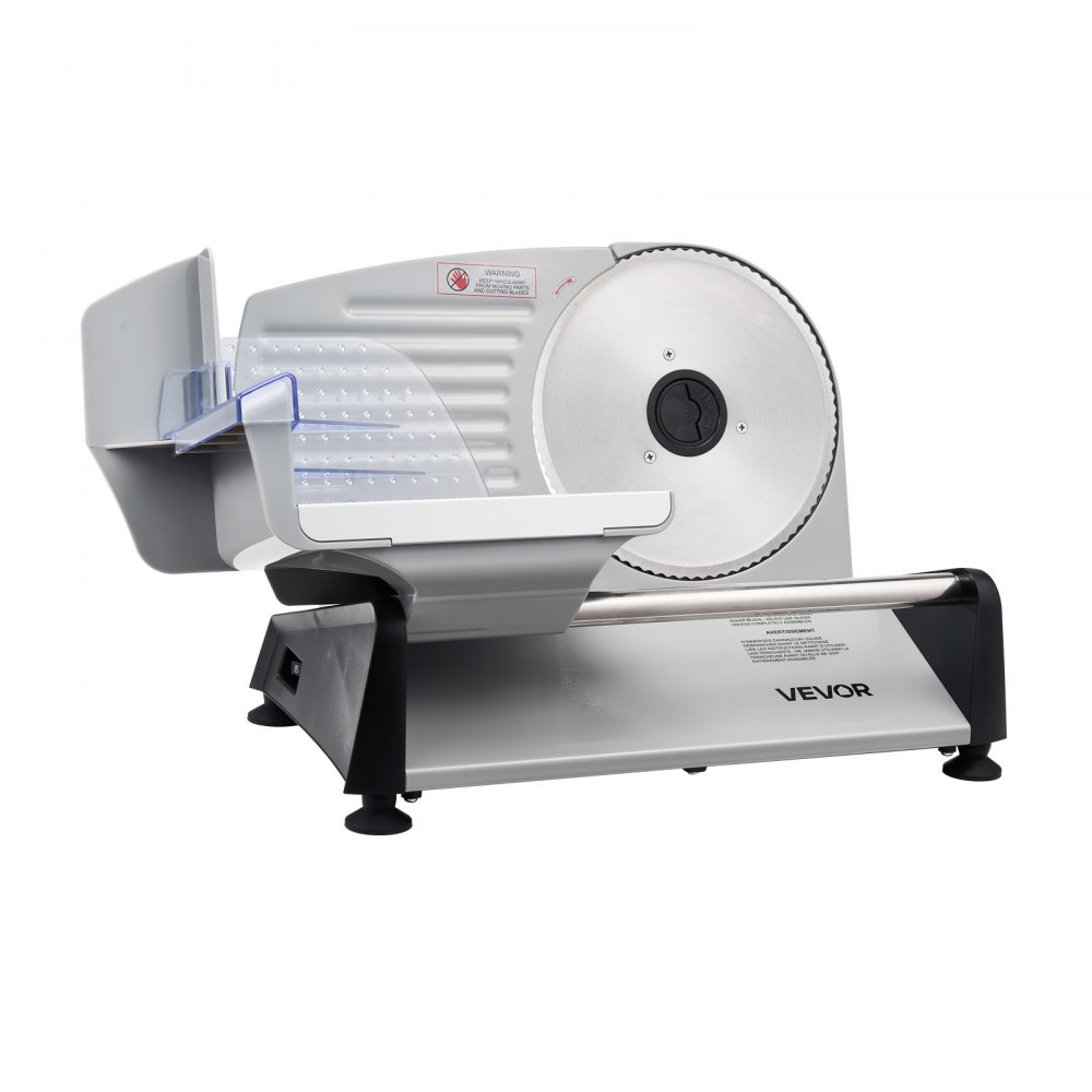 All-purpose slicer meat slicer 200W electric slicer with 19cm blade, meat slicer with 0-15mm adjustable thickness, for frozen meat ham prime steak All-purpose slicer meat slicer 200W electric slicer with 19cm blade, meat slicer with 0-15mm adjustable thickness, for frozen meat ham prime steak