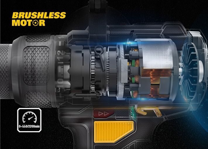GRAPHENE CAT DX13 Schlagschrauber + Zubehör XXL Starterset Akku Bit Bohrer Ladegerät
