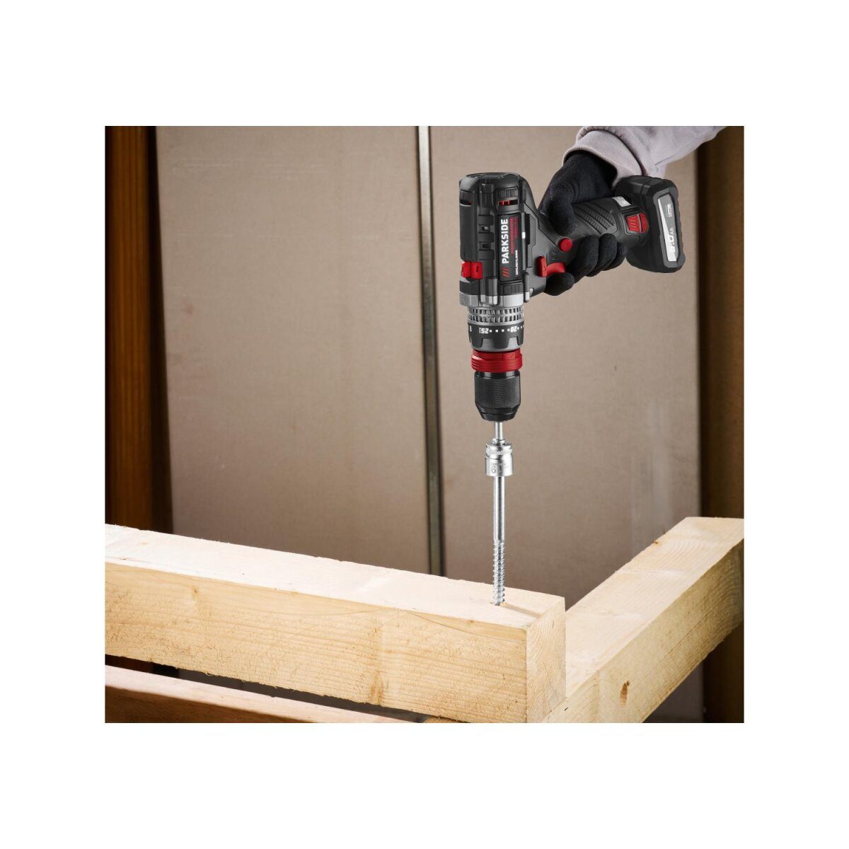 PARKSIDE PERFORMANCE® 12 V Akku-Bohrschrauber-Set PPBSSA 12 A1, mit Akku und Ladegerät