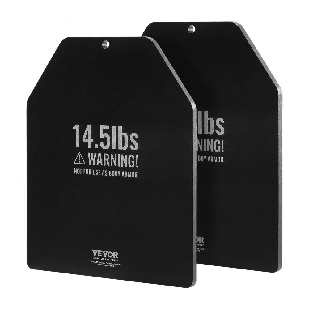 Gewichtsvest Halterschijven 15lb x 2 stuks Premium stalen halterschijven Voorgevormde ergonomische pasvorm - WODs Extra gewicht voor gewichtsvesten voor krachttraining Hardlopen Fitness