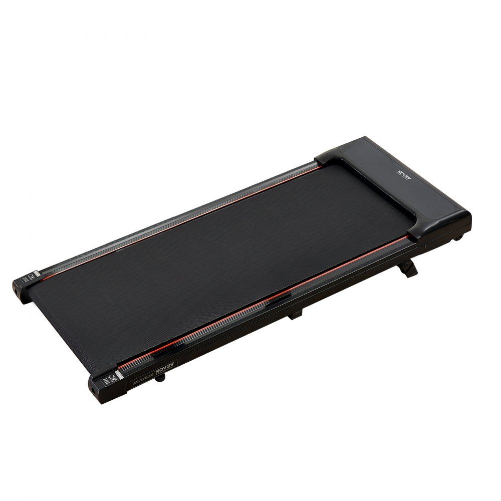Walking Pad Laufband unter dem Schreibtisch, Laufband für die Arbeit, Arbeitslaufband mit 120 kg Tragkraft, tragbares Pad mit 2,5 PS, Fernbedienung, LED-Anzeige 1-6 km/h einstellbar