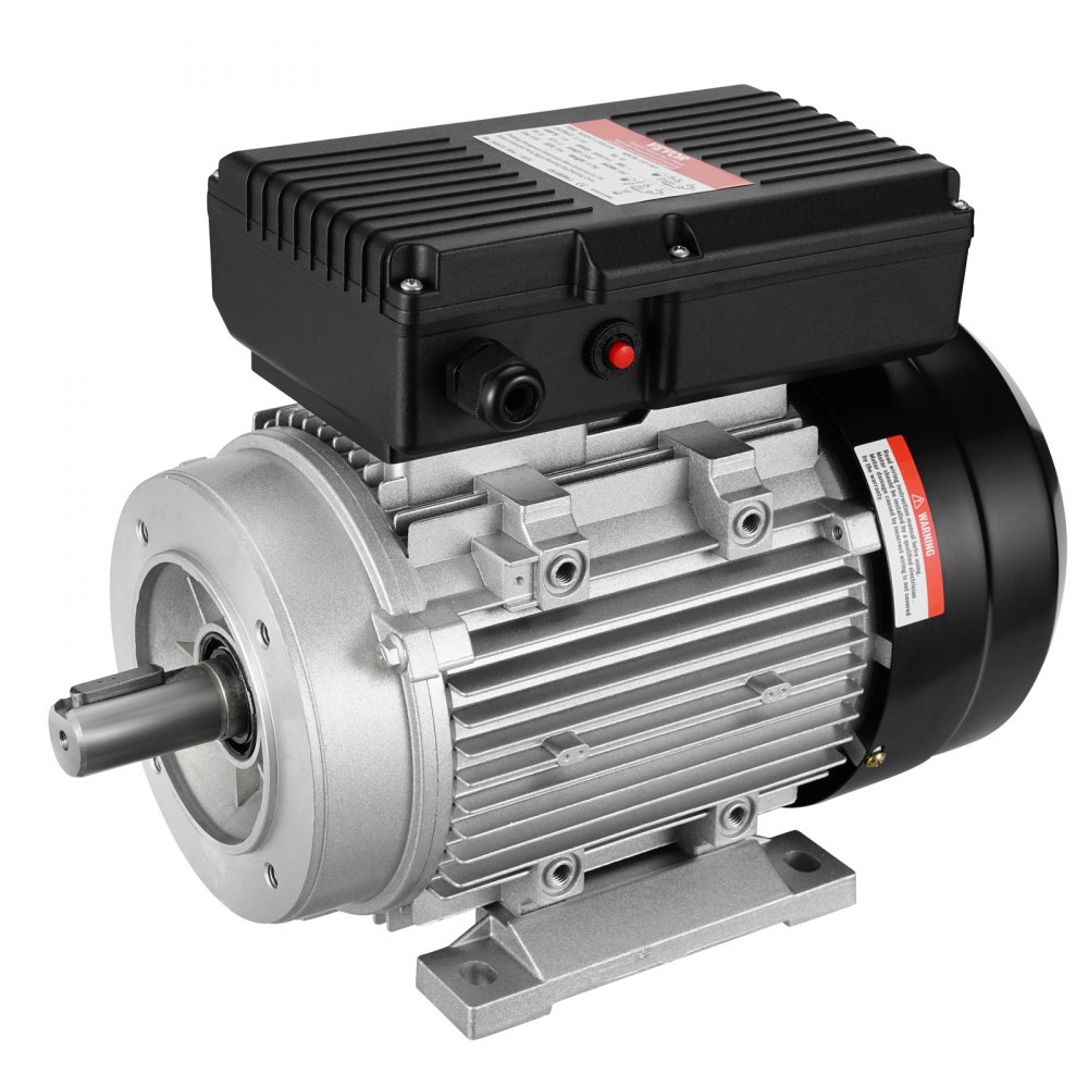 1.1KW elektrische motor 2800 RPM AC 220-240 V 7.1A 90S B34 frame luchtcompressormotor Eenfasig 24 mm Spline-as rechts/links rotatie voor landbouwmachines en algemene uitrusting 1.1KW elektrische motor 2800 RPM AC 220-240 V 7.1A 90S B34 frame luchtcompressormotor Eenfasig 24 mm Spline-as rechts/links rotatie voor landbouwmachines en algemene uitrusting