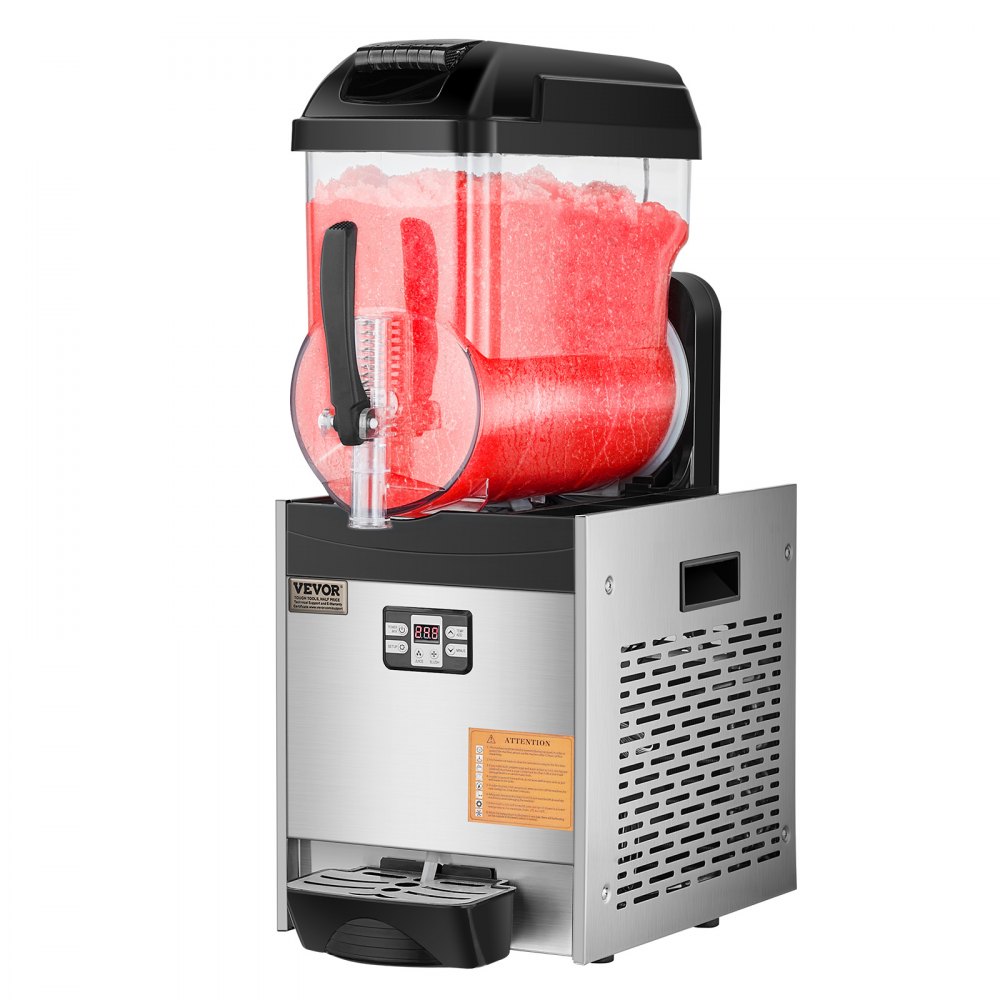 Machine à crème glacée commerciale Slush Machine à réservoir unique de 12 L pour boissons glacées, machine à crème glacée Slush en acier inoxydable de 48 tasses avec clavier Machine à crème glacée molle pour les fêtes Restaurants Cafés Bars Noir Machine à crème glacée commerciale Slush Machine à réservoir unique de 12 L pour boissons glacées, machine à crème glacée Slush en acier inoxydable de 48 tasses avec clavier Machine à crème glacée molle pour les fêtes Restaurants Cafés Bars Noir