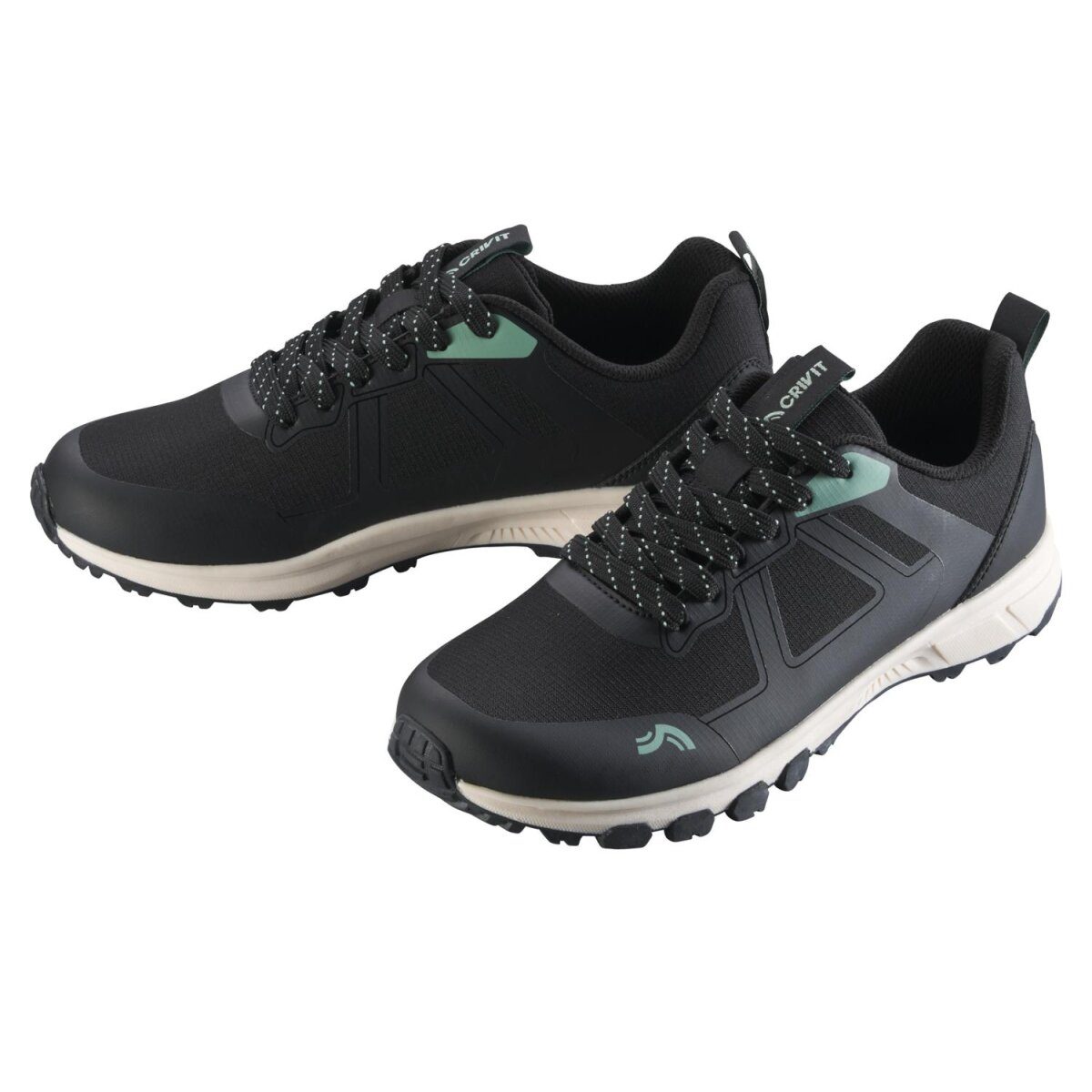 CRIVIT Damen Trekkingschuhe, 37, schwarz
