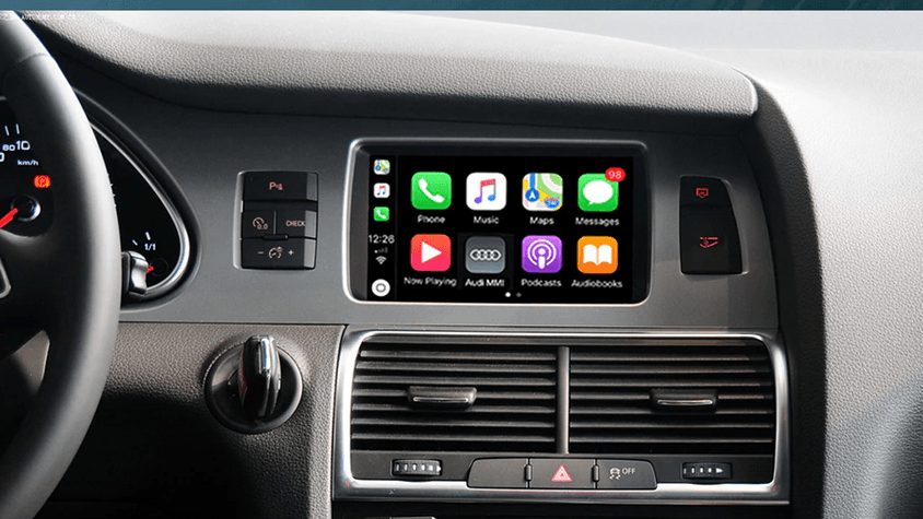 Drahtlose Apple CarPlay Android Auto-Schnittstelle für BMW 1er E81 E82 E87 E88 2008–2012 mit Mirror Link AirPlay