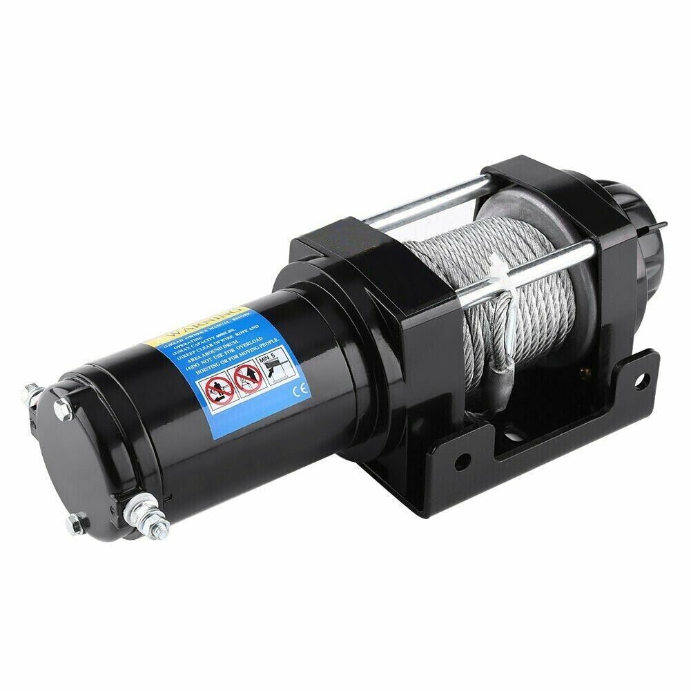 Electric winch XXXL starter kit trailer truck car SUV 12V radio remote control