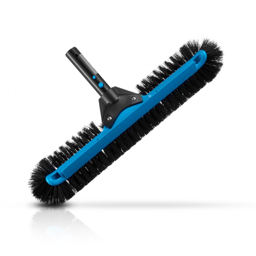 Tête de brosse de piscine, brosses à récurer (508 mm) avec poils en nylon et connecteur de tige en aluminium, tête de brosse pour nettoyer les murs de piscine creusée/hors sol (sans tige) Tête de brosse de piscine, brosses à récurer (508 mm) avec poils en nylon et connecteur de tige en aluminium, tête de brosse pour nettoyer les murs de piscine creusée/hors sol (sans tige)