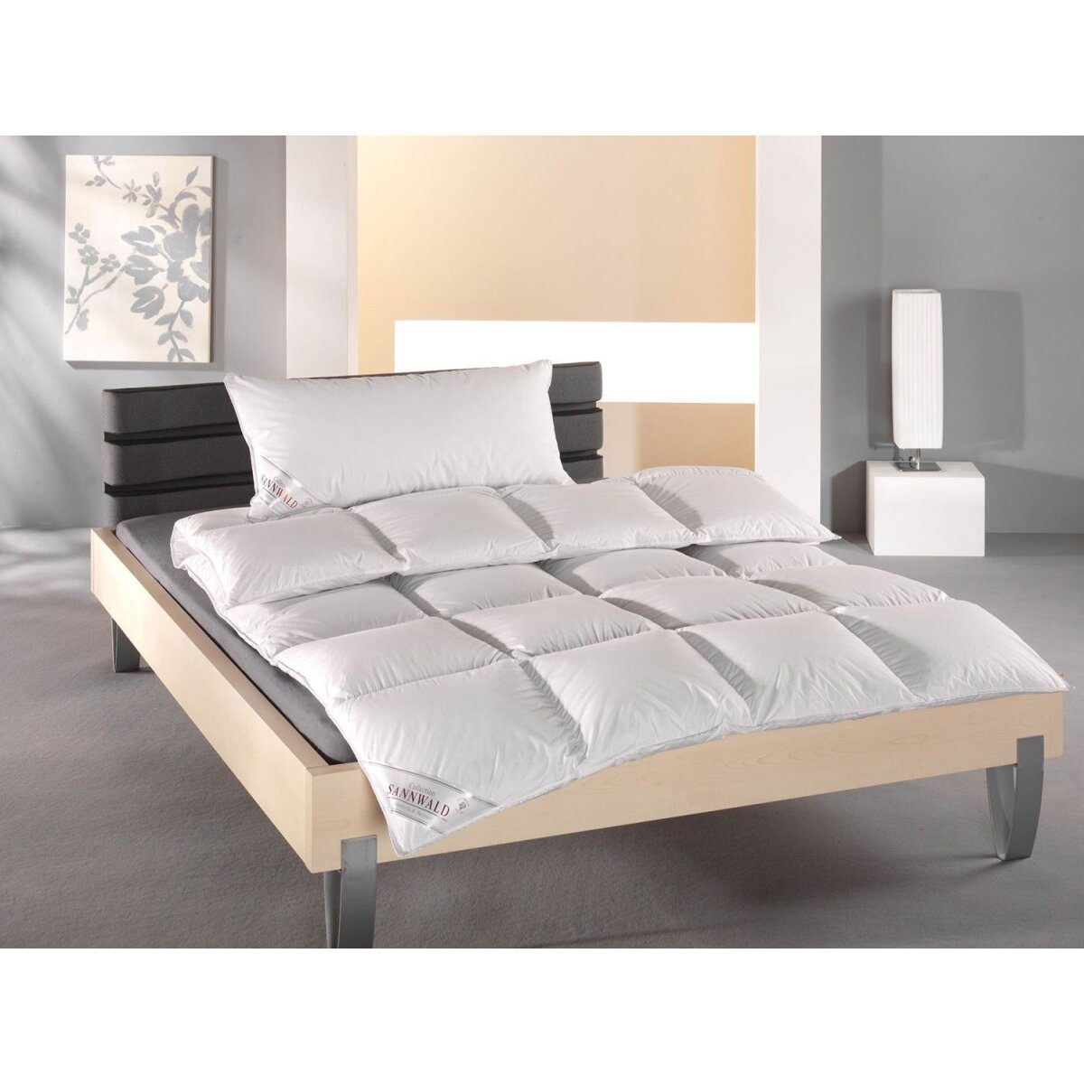 Sannwald couverture cassette en duvet premium chaude