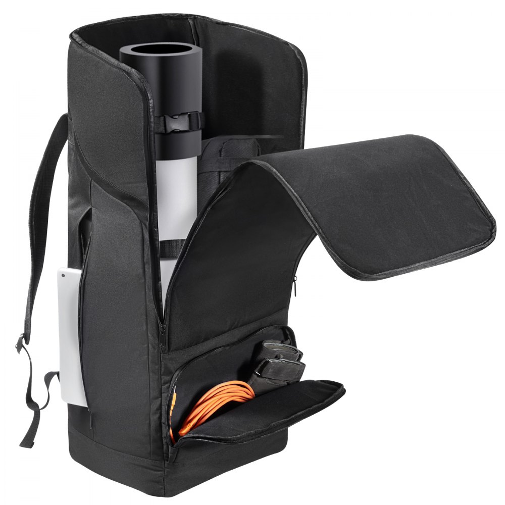 Sac de transport pour télescope, 76 cm, sac de transport pour télescope avec sangle sécurisée, poches et bretelles confortables, sac de transport pour télescope absorbant les chocs pour tube optique et trépied, sac de contrepoids Sac de transport pour télescope, 76 cm, sac de transport pour télescope avec sangle sécurisée, poches et bretelles confortables, sac de transport pour télescope absorbant les chocs pour tube optique et trépied, sac de contrepoids