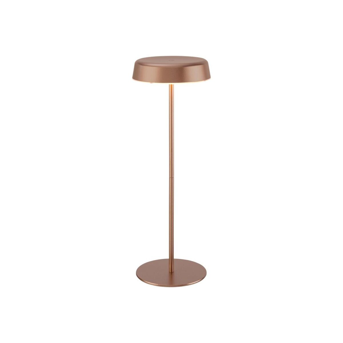 LIVARNO home LED batterij tafellamp (brons)
