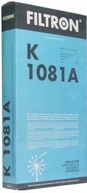 FILTRON K 1081A cabinefilter WĘGLOWY – Fiat · Opel · SAAB – Artikelnr. HT-48146