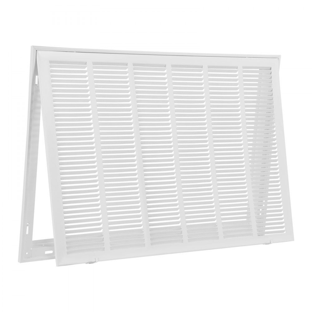 Ventilation grille 83x57.2x4 cm, suitable for installation opening 75.5x50.5 cm, filter NOT included, exhaust grille for the wall, exhaust grille made of steel