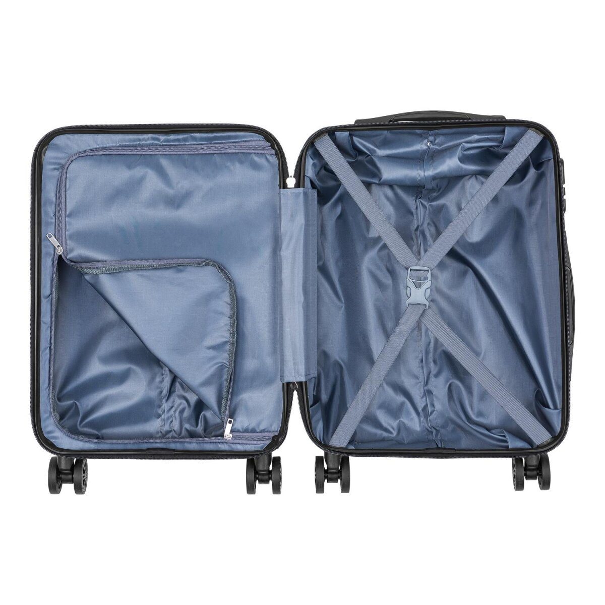 TOPMOVE® suitcase, hard case, hand luggage, S, 30 L