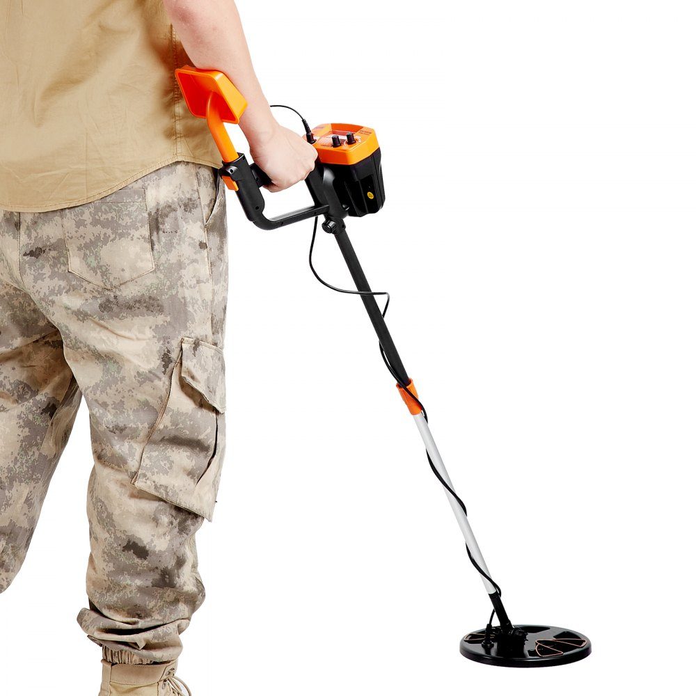 Metal Detector Set for Adults, Multifunctional Professional Detector with 2 Modes, Metal Detector, Waterproof 8" Coil for Greater Depth, with Shovel and Carry Bag