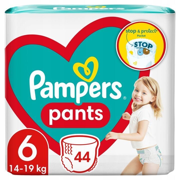 Windelhosen 6 Extra Large 44 Stück 14-19 kg