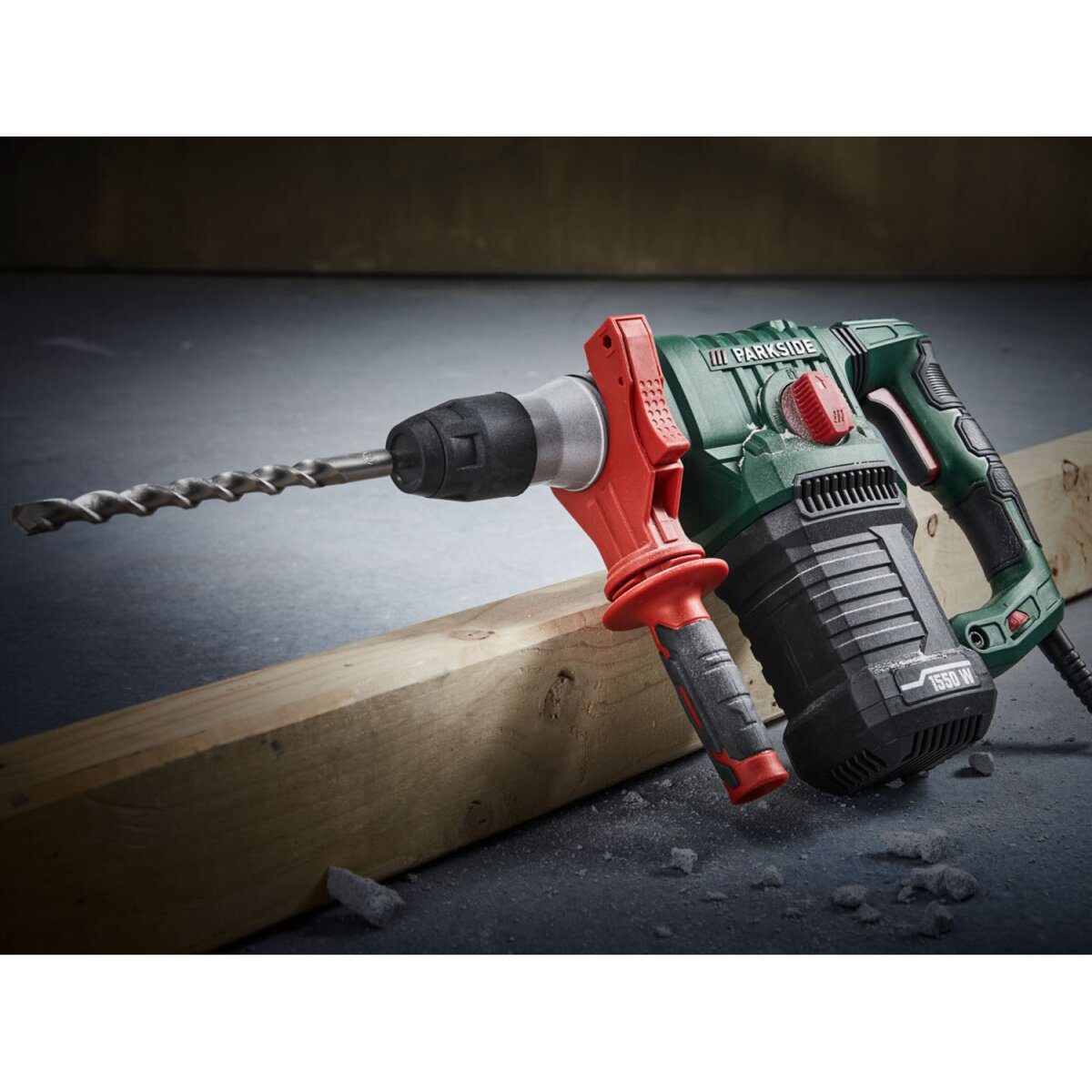 PARKSIDE® boor- en beitelhamer »PBH 1550 A1«, 5 J, 1550 W, met boor- en beitelset