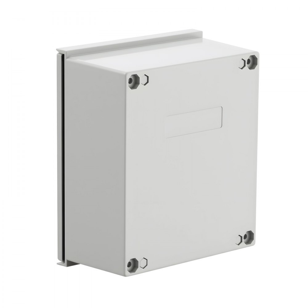 Schakelkast, NEMA elektrische verdeelkast, 250x300x140 mm, NEMA 4X glasvezel elektrische behuizing, IP66 water- en stofdicht, geschikt voor binnen- en buitengebruik, inclusief montageplaat Schakelkast, NEMA elektrische verdeelkast, 250x300x140 mm, NEMA 4X glasvezel elektrische behuizing, IP66 water- en stofdicht, geschikt voor binnen- en buitengebruik, inclusief montageplaat